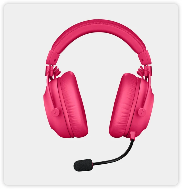 Alt view image 7 of 7 - Logitech G PRO 2 Magenta Mouse+PRO X TKL Pink Keyboard+PRO X 2 Pink HEADSET LIGHTSPEED Gaming Bundle, 44K DPI HERO 2 Sensor Mouse, PBT Keycaps RGB Keyboard, DTS:X 7.1 Surround Blue VO!CE Mic Pro