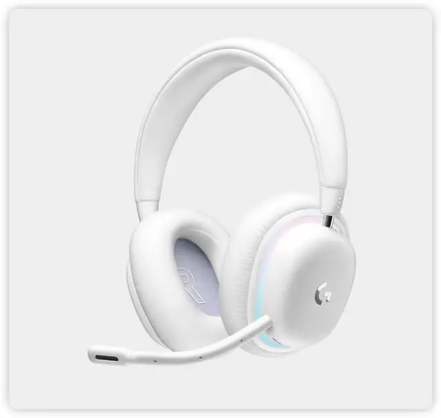 Alt view image 4 of 7 - Logitech G705 White Mist Mouse + G715 White Mist Keyboard + G735 White Mist Headset Aurora Gaming Bundle, LIGHTSYNC RGB, Dual LIGHTSPEED & Bluetooth Wireless, Ultra-Comfort All-in-One E-Sports Combo