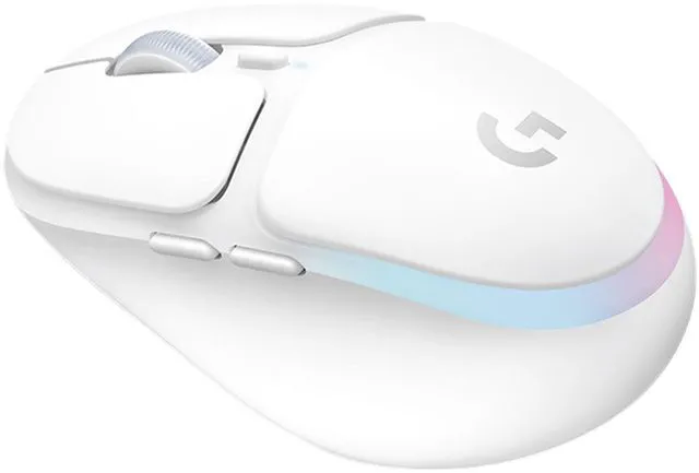 Alt view image 5 of 7 - Logitech G705 White Mist Mouse + G715 White Mist Keyboard + G735 White Mist Headset Aurora Gaming Bundle, LIGHTSYNC RGB, Dual LIGHTSPEED & Bluetooth Wireless, Ultra-Comfort All-in-One E-Sports Combo