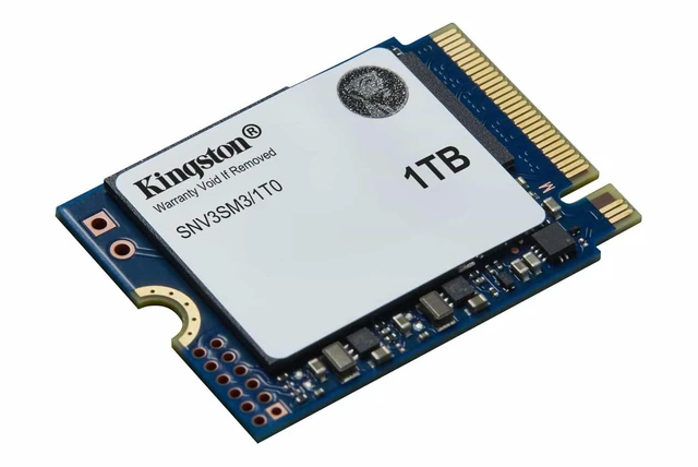 Alt view image 2 of 3 - Kingston NV3 M.2 2230 1TB NVMe PCIe 4.0 x4 SSD, 3D NAND Internal Solid State Drive, SingleSided 2230 Form Factor, Up to 6000MB/s Read 4000MB/s Write, 320TBW, HighSpeed Storage Upgrade