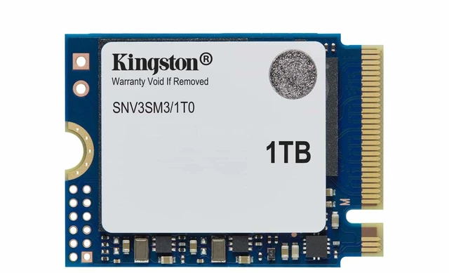 Main image of Kingston NV3 M.2 2230 1TB NVMe PCIe 4.0 x4 SSD, 3D NAND Internal Solid State Drive, SingleSided 2230 Form Factor, Up to 6000MB/s Read 4000MB/s Write, 320TBW, HighSpeed Storage Upgrade
