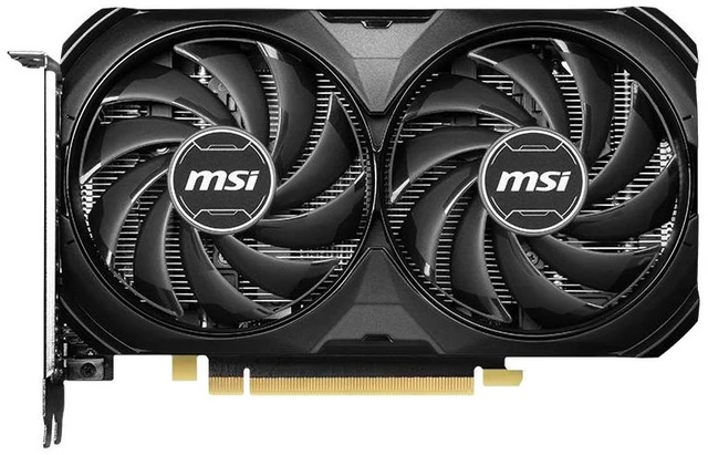 Alt view image 2 of 5 - MSI Ventus GeForce RTX 4060 Ti 8GB GDDR6 PCI Express 4.0 x16 Graphics Card RTX 4060 Ti VENTUS 2X BLACK 8G