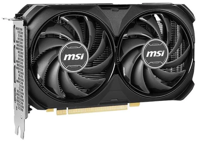 Alt view image 3 of 5 - MSI Ventus GeForce RTX 4060 Ti 8GB GDDR6 PCI Express 4.0 x16 Graphics Card RTX 4060 Ti VENTUS 2X BLACK 8G