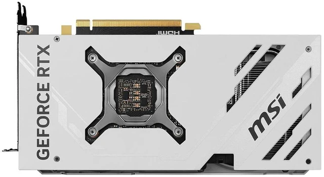 Alt view image 4 of 5 - MSI Ventus GeForce RTX 4070 12GB GDDR6X PCI Express 4.0 Graphics Card RTX 4070 VENTUS 2X WHITE 12G