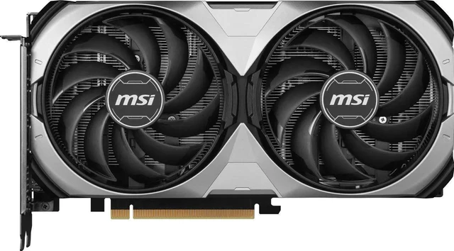 Alt view image 3 of 7 - MSI Ventus GeForce RTX 4070 12GB GDDR6X PCI Express 4.0 Graphics Card RTX 4070 VENTUS 2X E 12G