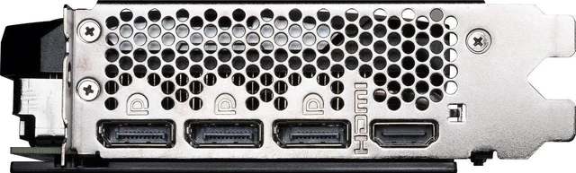 Alt view image 7 of 7 - MSI Ventus GeForce RTX 4070 12GB GDDR6 PCI Express 4.0 ATX Graphics Card RTX 4070 VENTUS 2X E1 12G