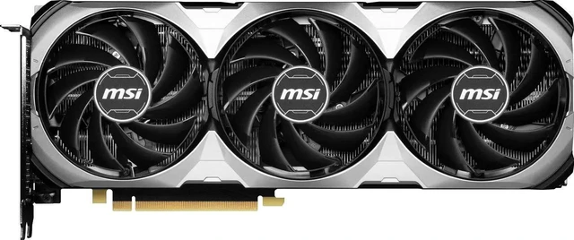 Alt view image 2 of 7 - MSI Ventus GeForce RTX 4070 SUPER 12GB GDDR6X PCI Express 4.0 ATX Graphics Card RTX 4070 SUPER 12G VENTUS 3X