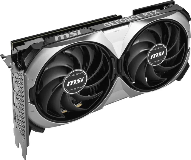Alt view image 6 of 7 - MSI Ventus GeForce RTX 4070 SUPER 12GB GDDR6X PCI Express 4.0 ATX Graphics Card RTX 4070 SUPER 12G VENTUS 2X