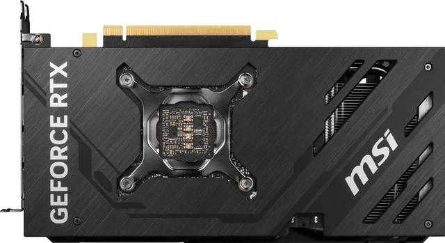 Alt view image 3 of 7 - MSI Ventus GeForce RTX 4070 SUPER 12GB GDDR6X PCI Express 4.0 ATX Graphics Card RTX 4070 SUPER 12G VENTUS 2X