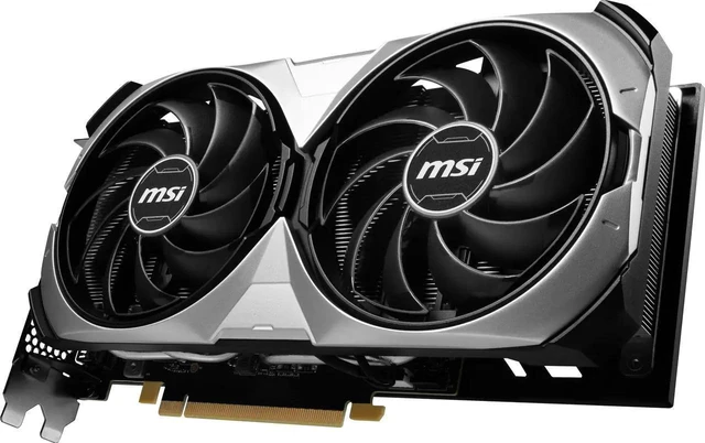 Alt view image 3 of 7 - MSI Ventus GeForce RTX 4070 Ti SUPER 16GB GDDR6X PCI Express 4.0 ATX Graphics Card RTX 4070 Ti SUPER 16G VENTUS 2X