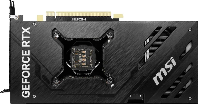 Alt view image 7 of 7 - MSI Ventus GeForce RTX 4070 Ti SUPER 16GB GDDR6X PCI Express 4.0 ATX Graphics Card RTX 4070 Ti SUPER 16G VENTUS 2X