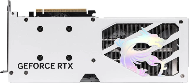 Alt view image 5 of 6 - MSI Gaming GeForce RTX 5060 8GB GDDR7 PCI Express 5.0 x 16 (use x8) Graphics Card RTX 5060 8G GAMING TRIO WHITE