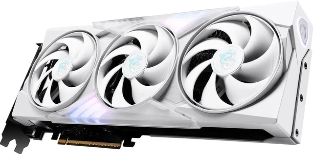 Alt view image 2 of 6 - MSI Gaming GeForce RTX 5060 8GB GDDR7 PCI Express 5.0 x 16 (use x8) Graphics Card RTX 5060 8G GAMING TRIO WHITE