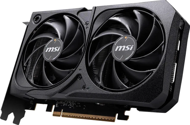 Alt view image 3 of 6 - MSI SHADOW GeForce RTX 5060 8GB GDDR7 PCI Express 5.0 x 16 (use x8) Graphics Card RTX 5060 8G SHADOW 2X