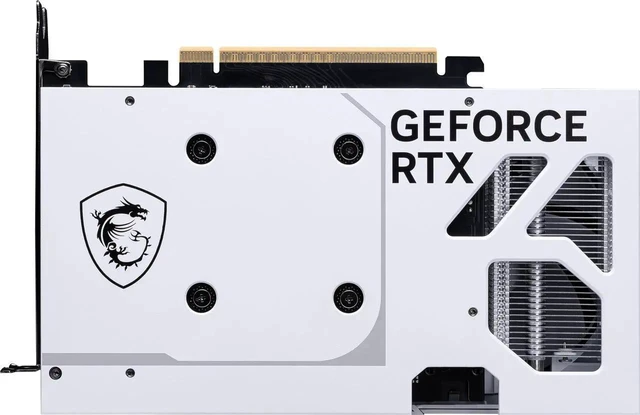 Alt view image 2 of 6 - MSI Ventus GeForce RTX 5060 8GB GDDR7 PCI Express 5.0 x 16 (use x8) Graphics Card RTX 5060 8G VENTUS 2X WHITE