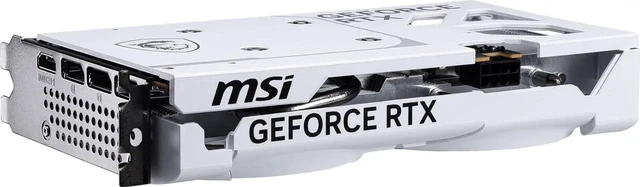 Alt view image 5 of 6 - MSI Ventus GeForce RTX 5060 8GB GDDR7 PCI Express 5.0 x 16 (use x8) Graphics Card RTX 5060 8G VENTUS 2X WHITE