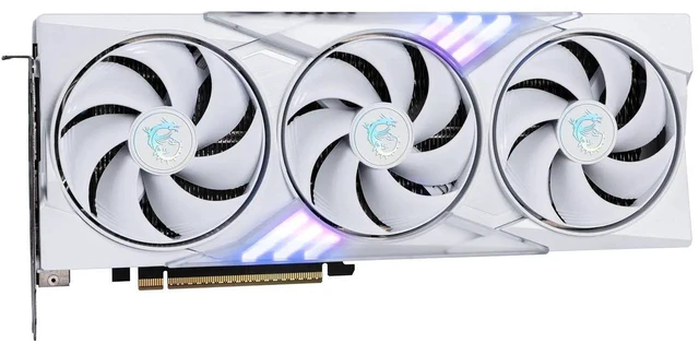 Alt view image 4 of 7 - MSI Gaming GeForce RTX 5060 Ti 16GB GDDR7 PCI Express 5.0 x 16 (use x8) ATX Graphics Card RTX 5060 Ti 16G GAMING TRIO WHITE