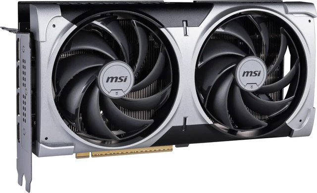 Alt view image 3 of 6 - MSI Ventus GeForce RTX 5070 12GB GDDR7 PCI Express 5.0 ATX Graphics Card RTX 5070 12G VENTUS 2X