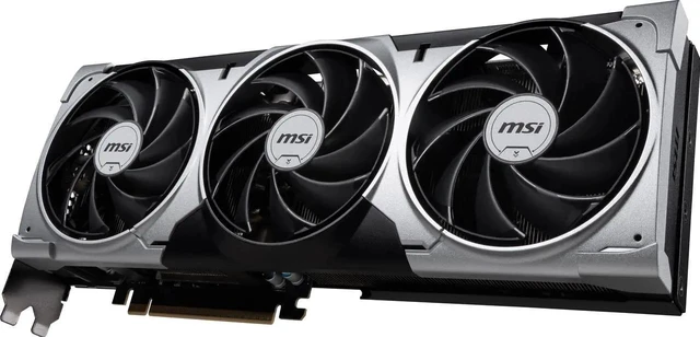 Alt view image 2 of 6 - MSI Ventus GeForce RTX 5070 12GB GDDR7 PCI Express 5.0 ATX Graphics Card RTX 5070 12G VENTUS 3X