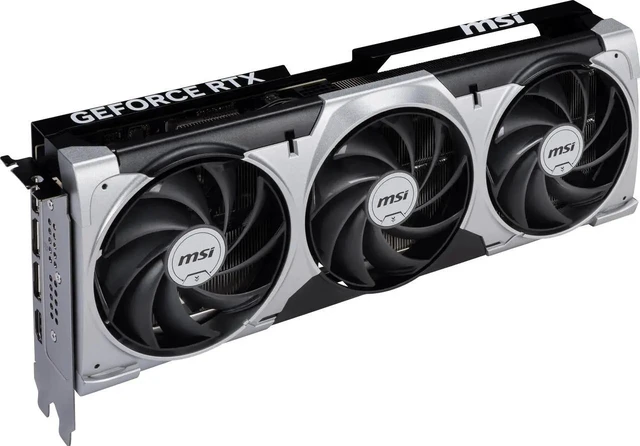 Alt view image 3 of 6 - MSI Ventus GeForce RTX 5070 12GB GDDR7 PCI Express 5.0 ATX Graphics Card RTX 5070 12G VENTUS 3X