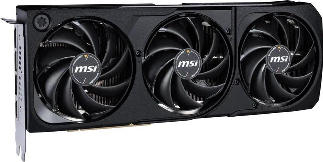 Alt view image 4 of 6 - MSI SHADOW GeForce RTX 5070 12GB GDDR7 PCI Express 5.0 ATX Graphics Card RTX 5070 12G SHADOW 3X