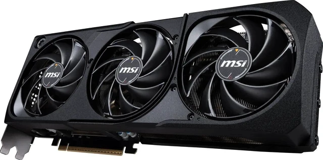 Alt view image 3 of 6 - MSI SHADOW GeForce RTX 5070 12GB GDDR7 PCI Express 5.0 ATX Graphics Card RTX 5070 12G SHADOW 3X