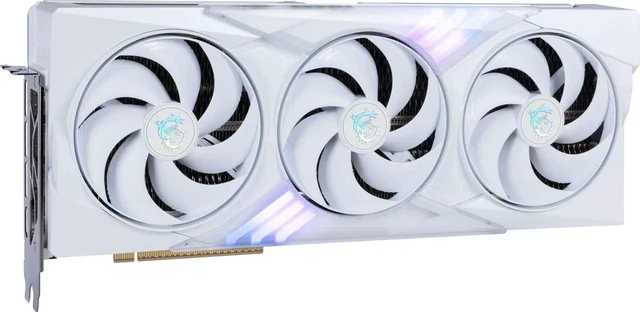 Alt view image 3 of 6 - MSI Gaming GeForce RTX 5070 Ti 16GB GDDR7 PCI Express 5.0 ATX Graphics Card RTX 5070 Ti 16G GAMING TRIO WHITE