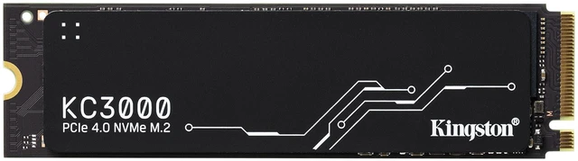 Main image of Kingston KC3000 512GB PCIe 4.0 NVMe M.2 2280 SSD, 3D TLC with DRAM Cache, Graphene-Aluminum Heat Spreader, Up to 7000MB/s Read 3900MB/s Write, 400TBW, For Desktop Gaming Laptop Workstation