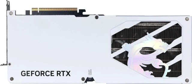 Alt view image 5 of 6 - MSI Gaming GeForce RTX 5070 Ti 16GB GDDR7 PCI Express 5.0 ATX Graphics Card RTX 5070 Ti 16G GAMING TRIO WHITE