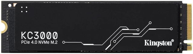 Main image of Kingston KC3000 4TB PCIe 4.0 NVMe M.2 2280 SSD, 3D TLC with DRAM Cache, Graphene-Aluminum Heat Spreader, Up to 7000MB/s Read 7000MB/s Write, 3200TBW, For Desktop Gaming Laptop Workstation