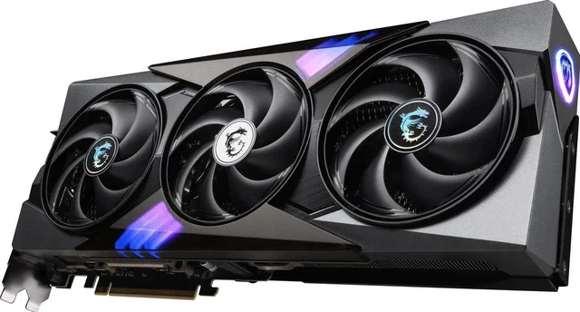 Alt view image 2 of 6 - MSI Gaming GeForce RTX 5080 16GB GDDR7 PCI Express 5.0 Graphics Card RTX 5080 16G GAMING TRIO