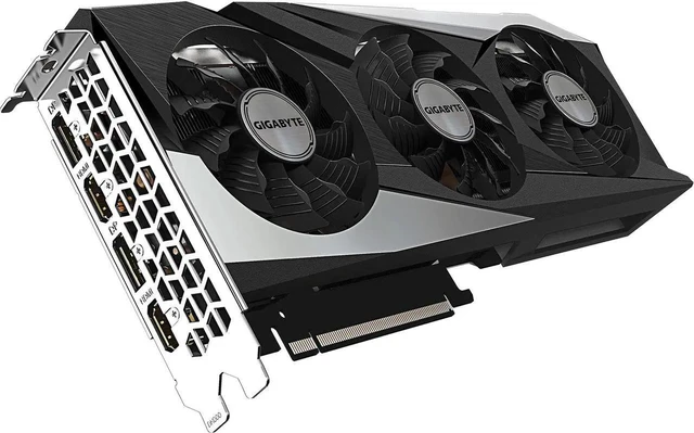 Alt view image 3 of 6 - GIGABYTE GeForce RTX 3060 GAMING 12G Graphics Card, 3 x WINDFORCE Fans, 12GB 192-bit GDDR6, GV-N3060GAMING-12GD Video Card