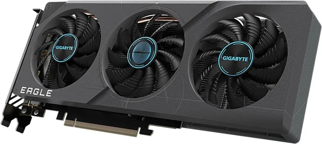 Alt view image 6 of 7 - GIGABYTE GeForce RTX 4060 EAGLE 8G Graphics Card, 3x WINDFORCE Fans, 8GB 128-bit GDDR6, GV-N4060EAGLE-8GD Graphics Card