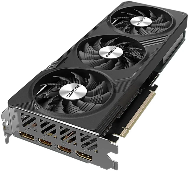 Alt view image 3 of 7 - GIGABYTE GeForce RTX 4060 GAMING 8G Graphics Card, 3x WINDFORCE Fans, 8GB 128-bit GDDR6, GV-N4060GAMING-8GD Graphics Card