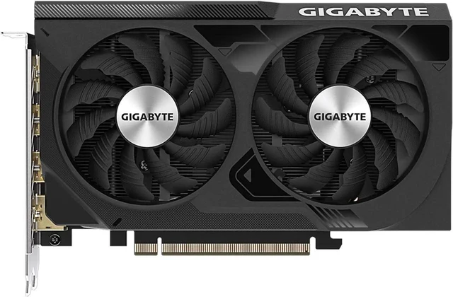 Main image of GIGABYTE GeForce RTX 4060 WINDFORCE 8G Graphics Card, 2x WINDFORCE Fans, 8GB 128-bit GDDR6, GV-N4060WF2-8GD Video Card