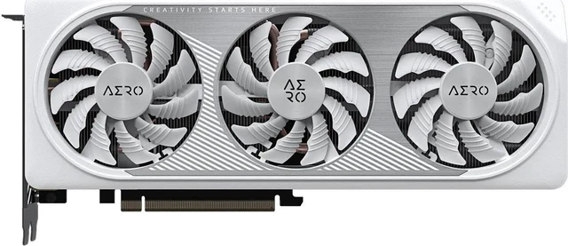 Main image of GIGABYTE GeForce RTX 4060 Ti AERO 8G Graphics Card, 3x WINDFORCE Fans, 8GB 128-bit GDDR6, GV-N406TAERO-8GD Video Card