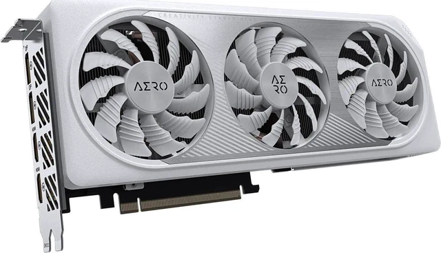 Alt view image 3 of 7 - GIGABYTE GeForce RTX 4060 Ti AERO 8G Graphics Card, 3x WINDFORCE Fans, 8GB 128-bit GDDR6, GV-N406TAERO-8GD Video Card