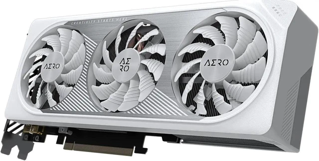 Alt view image 4 of 7 - GIGABYTE GeForce RTX 4060 Ti AERO 8G Graphics Card, 3x WINDFORCE Fans, 8GB 128-bit GDDR6, GV-N406TAERO-8GD Video Card