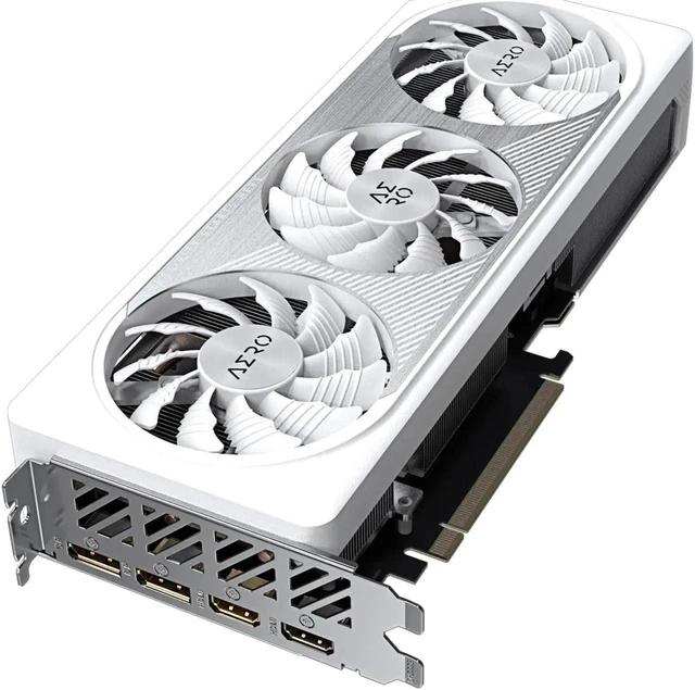 Alt view image 6 of 7 - GIGABYTE GeForce RTX 4060 Ti AERO 8G Graphics Card, 3x WINDFORCE Fans, 8GB 128-bit GDDR6, GV-N406TAERO-8GD Video Card