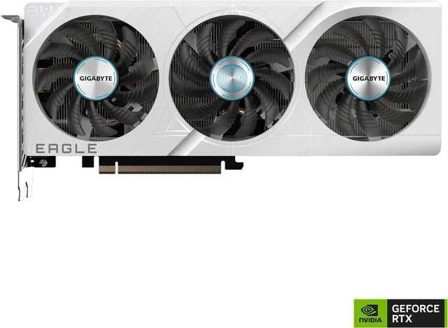 Alt view image 2 of 7 - GIGABYTE Eagle GeForce RTX 4060 Ti 8GB GDDR6 PCI Express 4.0 x8 ATX Graphics Card GV-N406TEAGLEICE-8GD