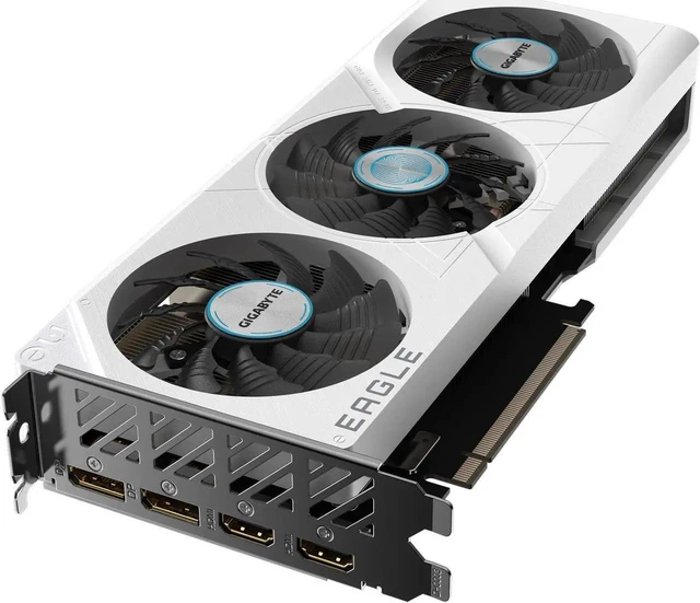 Alt view image 3 of 7 - GIGABYTE Eagle GeForce RTX 4060 Ti 8GB GDDR6 PCI Express 4.0 x8 ATX Graphics Card GV-N406TEAGLEICE-8GD