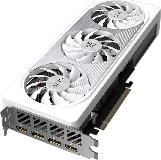 Alt view image 5 of 7 - GIGABYTE GeForce RTX 4060 Ti AERO 16G Graphics Card, 3x WINDFORCE Fans, 16GB 128-bit GDDR6, GV-N406TAERO-16GD Video Card