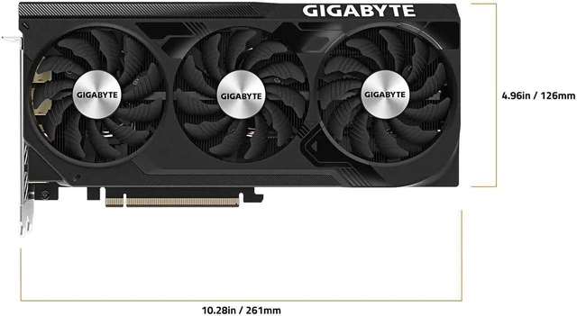 Alt view image 6 of 7 - GIGABYTE GeForce RTX 4070 WINDFORCE V2 12GB GDDR6 PCI Express 4.0 x16 ATX Graphics Card GV-N4070WF3V2-12GD
