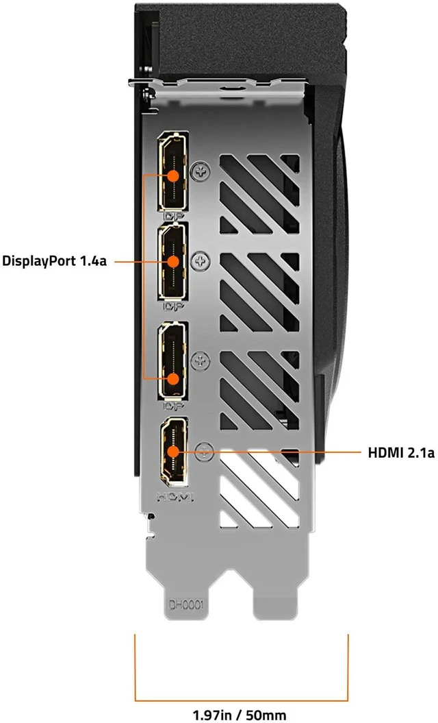 Alt view image 7 of 7 - GIGABYTE GeForce RTX 4070 WINDFORCE V2 12GB GDDR6 PCI Express 4.0 x16 ATX Graphics Card GV-N4070WF3V2-12GD