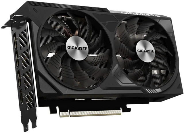 Alt view image 2 of 7 - GIGABYTE GeForce RTX 4070 WINDFORCE 2X 12G Graphics Card, 2x WINDFORCE Fans, 12GB 192-bit GDDR6X, GV-N4070WF2-12GD Video Card