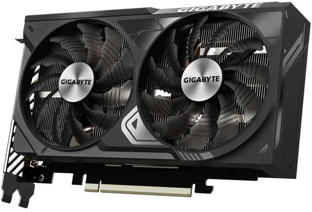 Alt view image 3 of 7 - GIGABYTE GeForce RTX 4070 WINDFORCE 2X 12G Graphics Card, 2x WINDFORCE Fans, 12GB 192-bit GDDR6X, GV-N4070WF2-12GD Video Card