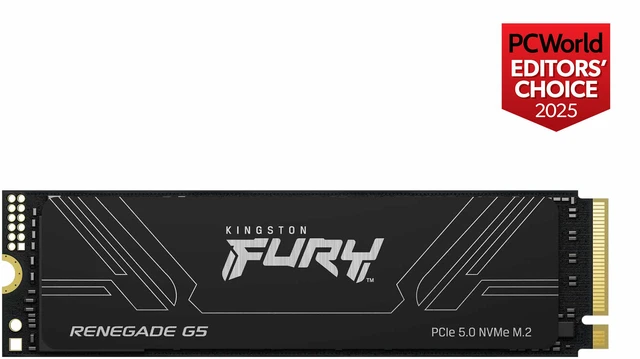 Main image of Kingston FURY Renegade G5 2TB PCIe 5.0 NVMe M.2 2280 SSD, 3D TLC with DRAM Cache, DirectStorage Supported, Up to 14700MB/s Read 14000MB/s Write, 2000TBW, Internal Solid State Drive for Gaming Desktop