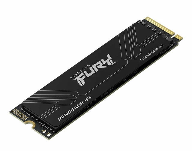 Alt view image 2 of 4 - Kingston FURY Renegade G5 2TB PCIe 5.0 NVMe M.2 2280 SSD, 3D TLC with DRAM Cache, DirectStorage Supported, Up to 14700MB/s Read 14000MB/s Write, 2000TBW, Internal Solid State Drive for Gaming Desktop