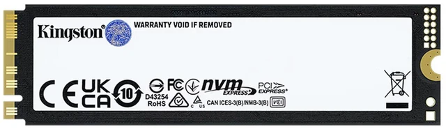 Alt view image 3 of 4 - Kingston FURY Renegade G5 4TB PCIe 5.0 NVMe M.2 2280 SSD, 3D TLC with DRAM Cache, DirectStorage Supported, Up to 14800MB/s Read 14000MB/s Write, 4000TBW, Internal Solid State Drive for Gaming Desktop