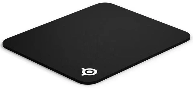 Alt view image 2 of 8 - SteelSeries QcK Heavy Gaming Mouse Pad, Black, Large, 6mm Thick, Non-Slip Rubber Base, Exslusive MicrofiberSurface, Stitched Edges, Optimized for All Sensors, 450 mm x 400 mm - FPS, MOBAs, RTS, MMO